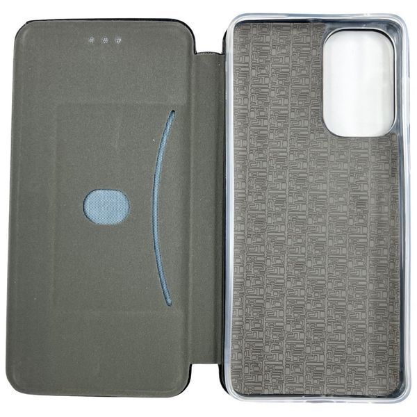Шкіряний чохол-книжка Elegant book на Samsung Galaxy A53 (5G) / синій 092855 фото