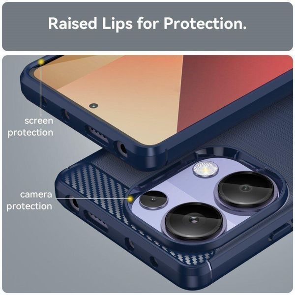 TPU чохол накладка Urban для Xiaomi Redmi Note 13 Pro (4G) / червоний 095525 фото