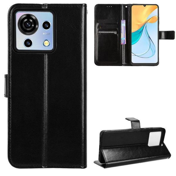 Чохол книжка Book case для ZTE Blade V50 Vita чорний 094878 фото