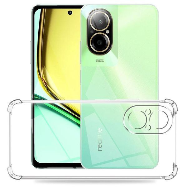 Чохол накладка WXD для Realme C67 (4G) / прозорий 097429 фото
