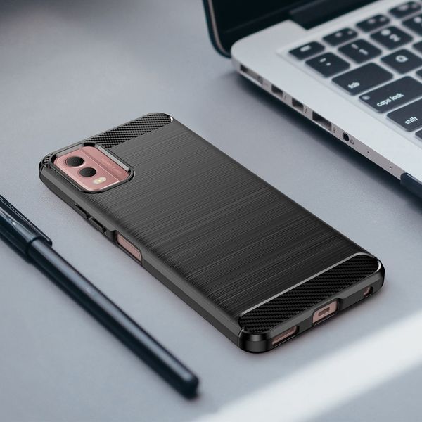 TPU чехол накладка Urban для Nokia C32 / синий 89918 фото