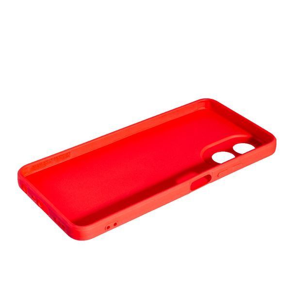 Чохол силіконовий Smitt на Oppo A38 червоний 095180 фото