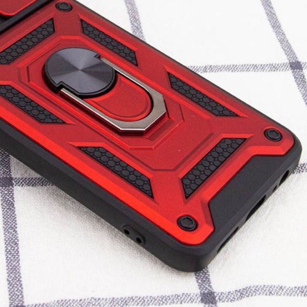 PC + TPU чохол Armor Camshield для Xiaomi 13 Lite / червоний 094570 фото