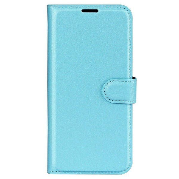 Чехол книжка Lichee для Samsung Galaxy M33 голубой 089867 фото