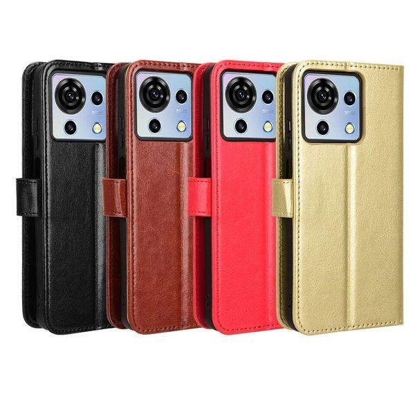 Чохол книжка Book case для ZTE Blade V50 Vita чорний 094878 фото