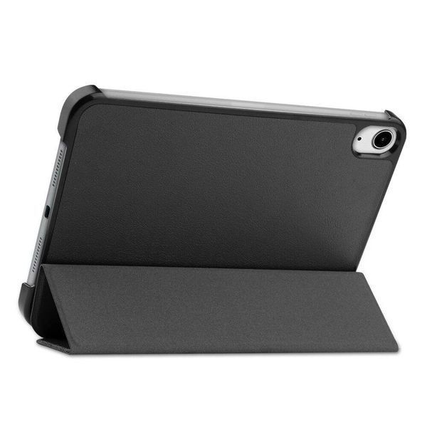 Кожаный чехол книжка Crazy Horse на планшет iPad Mini 7 2024 (8.3") / черный 098879 фото