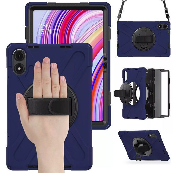 Чохол Carbon Armor Cross Tablet на планшет Poco Pad (12.1") / темно-синій 098529 фото
