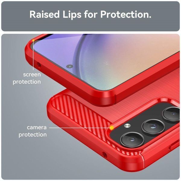TPU чехол накладка Urban для Samsung Galaxy A55 / синий 095513 фото