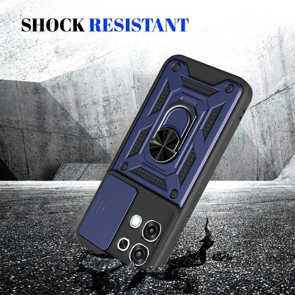 PC + TPU чехол Camshield Armor для OPPO A6 Pro / синий 100662 фото