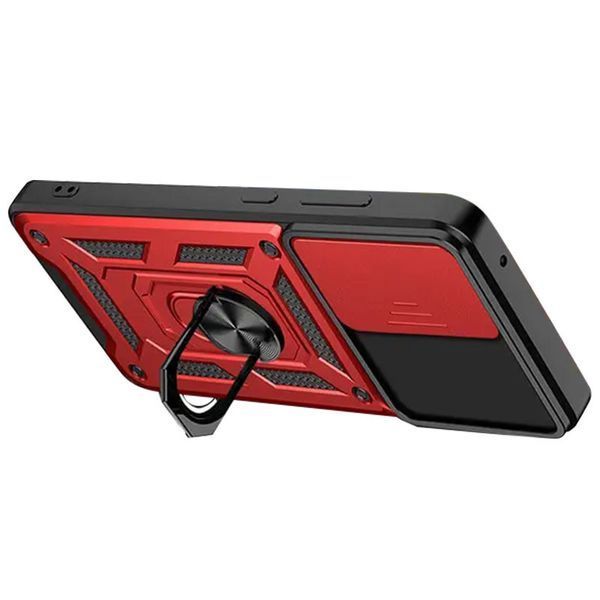 PC + TPU чохол Armor Camshield для Xiaomi 13 Lite / червоний 094570 фото