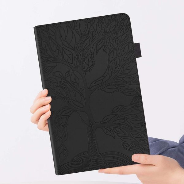 Чохол книжка Wood book на планшет Lenovo Xiaoxin Pad 2024 (11") / чорний 095649 фото