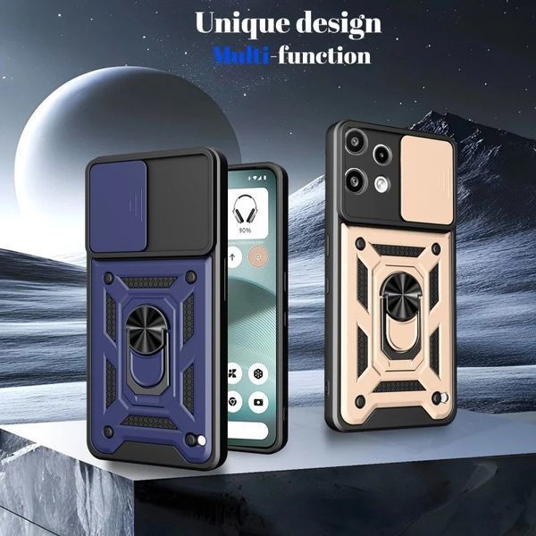 PC + TPU чохол Camshield Armor для Nothing Phone (3a) Lite / синій 100972 фото