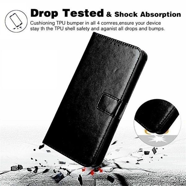 Чохол книжка Book case для ZTE Blade V50 Vita чорний 094878 фото