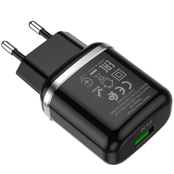 СЗУ Hoco N3 Home Charger Special single port QC3.0 charger 90364 фото