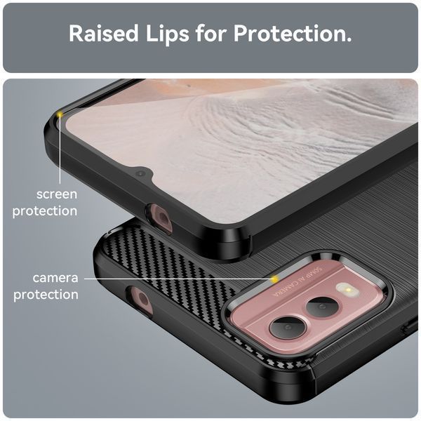 TPU чехол накладка Urban для Nokia C32 / синий 89918 фото