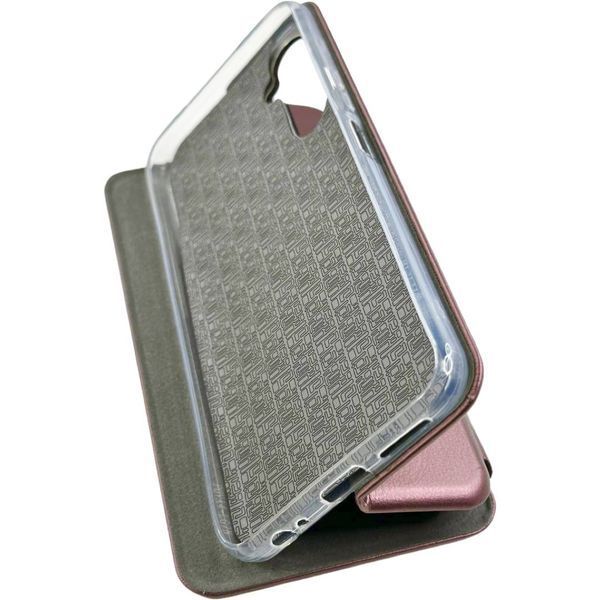 Шкіряний чохол-книжка Elegant на Tecno Pova 4 / бордовий 091975 фото