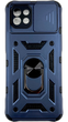 PC + TPU чохол Armor Camshield для Samsung Galaxy A03 / синій 085089 фото