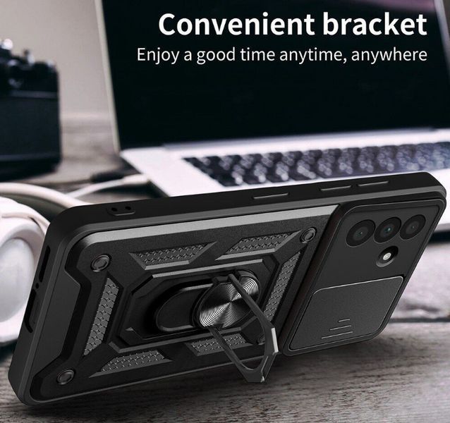 PC + TPU чехол Camshield Armor для Samsung Galaxy A36 / красный 202210 фото
