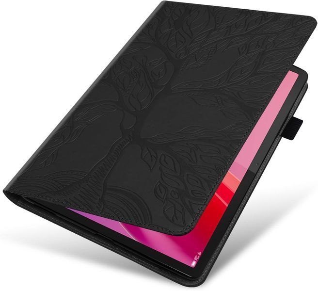 Чохол книжка Wood book на планшет Lenovo Xiaoxin Pad 2024 (11") / чорний 095649 фото