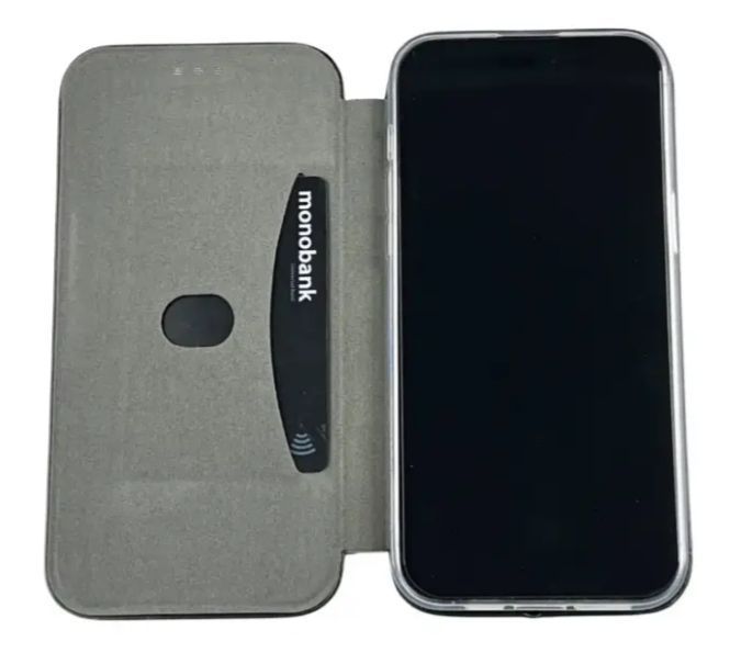 Чохол книжка Elegant book для Motorola G17 Power / чорний 204735 фото
