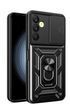 PC + TPU чехол Armor Camshield для Samsung Galaxy A35 / черный 097124 фото