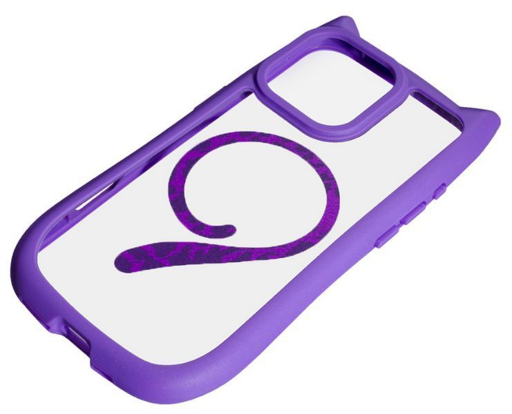 Чехол Cat Case с поддержкой Magsafe для Apple iPhone 16 Pro / violet 202985 фото
