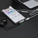 AUX кабель Hoco LS28 Lightning to Lightning + Lightning 80588 фото 4