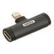 Переходник Remax RL-LA03i Lightning-3.5 AUX серебристый 85136 фото 3