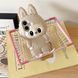 Гумовий 3D-чохол Labubu Toy для iPhone 15 Pro Max/сірий 099551 фото 1