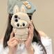 Гумовий 3D-чохол Labubu Toy для iPhone 15 Pro Max/сірий 099551 фото 4