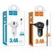Автомобільна зарядка HOCO Z14 на 1 USB (2.1 A) + Micro USB cable (2 кольори) 51123 фото 7