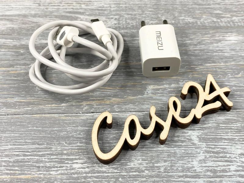 СЗУ Meizu с кабелем micro-USB 1м белый 83937 фото