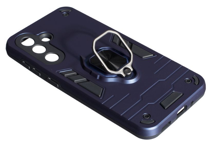 PC + TPU чохол New Transformer для Samsung Galaxy M56 (5G) / синій 203684 фото
