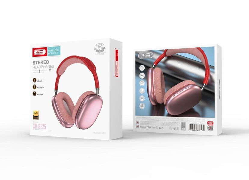Комп'ютерні навушники XO-BE25 Wireless Headset Stereo Headphones (4 кольори) 84069 фото