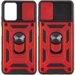PC + TPU чохол Camshield armor для Samsung Galaxy A04S / червоний 087445 фото