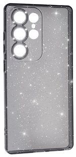 Чехол силиконовый Clear Shine на Samsung Galaxy S25 Ultra / черный 202342 фото