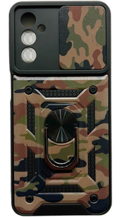 PC + TPU чохол Camsung Galaxy M23 5G (на самсунг м23) коричневий 086288 фото