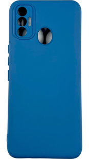 Чохол Lakshmi case для Tecno Spark 7 (на текно спарк 7) яскраво-блакитний 085807 фото