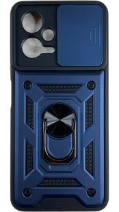 PC + TPU чохол Camshield armor для Poco X5 5G / синій 087640 фото