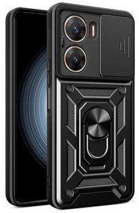 PC + TPU чохол Camshield Armor для Poco X7 Pro / чорний 202302 фото