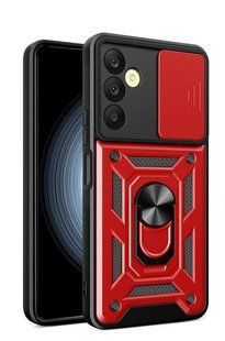 PC + TPU чохол Armor Camshield для Samsung Galaxy A35 / червоний 097125 фото
