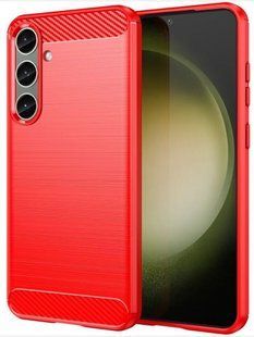 TPU чехол накладка Urban для Samsung Galaxy S25 Plus / красный 202829 фото