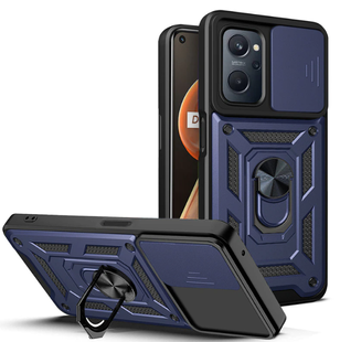 PC + TPU чохол Camshield armor для Realme 9i / синій 89215 фото