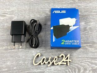 СЗП Asus з кабелем micro-USB 1 м чорний 83938 фото