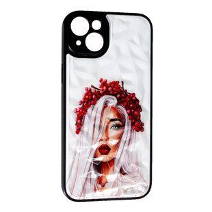 TPU чехол Prisma Ladies на iPhone 14 Plus (на айфон 14 плюс) Ukrainian Girl 086698 фото