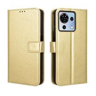 Чохол книжка Book case для ZTE Blade V50 Vita золотистий 094879 фото