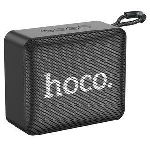 Беспроводная колонка Hoco BS51 Gold brick черный 093334 фото