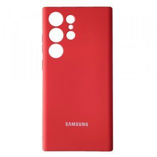 Чехол Soft touch для Samsung Galaxy S24 Ultra / красный 094790 фото