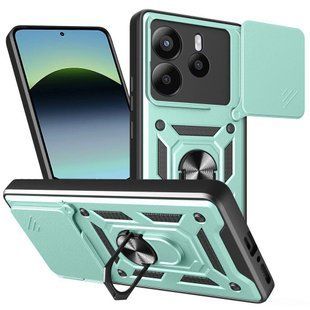 PC + TPU чохол Camshield Armor для Xiaomi Redmi Note 14 (4G) / зелений 099821 фото