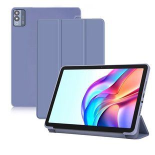 Чохол книжка Crazy Horse для Tecno MegaPad 11 (11") T1101 / сіро-блакитний 098957 фото